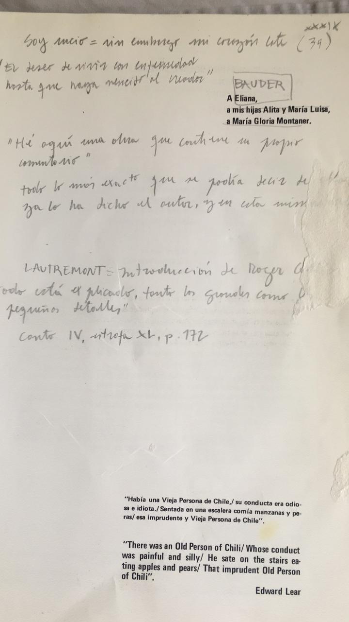 Ricardo Cárcamo: "Las anotaciones manuscritas de La nueva novela del 2017 son mías": Una conversación con Scott Weintraub