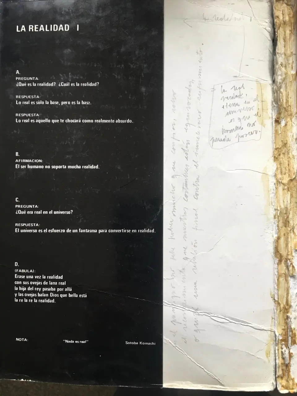 Ricardo Cárcamo: "Las anotaciones manuscritas de La nueva novela del 2017 son mías": Una conversación con Scott Weintraub