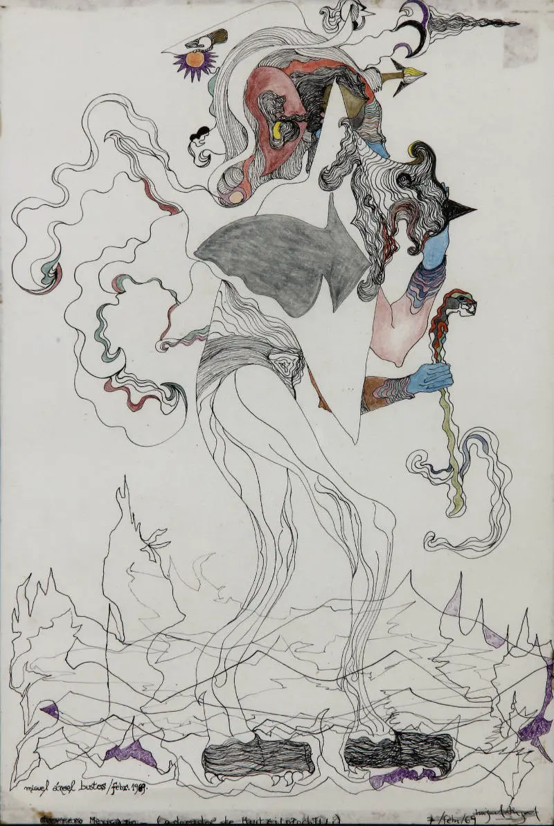 Fragments from Vision of the Children of Evil by Miguel Ángel Bustos 2 Fragments from Vision of the Children of Evil by Miguel Ángel Bustos